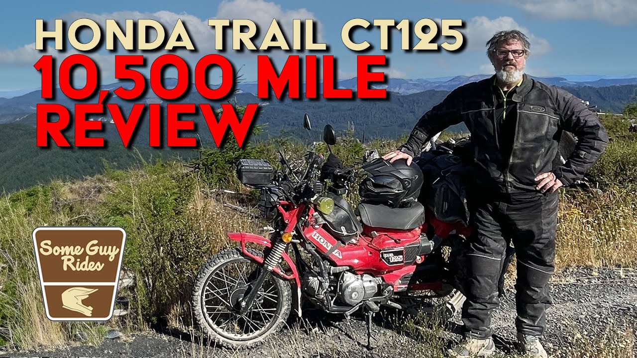 Обзор Honda Trail CT125 10 500 миль
