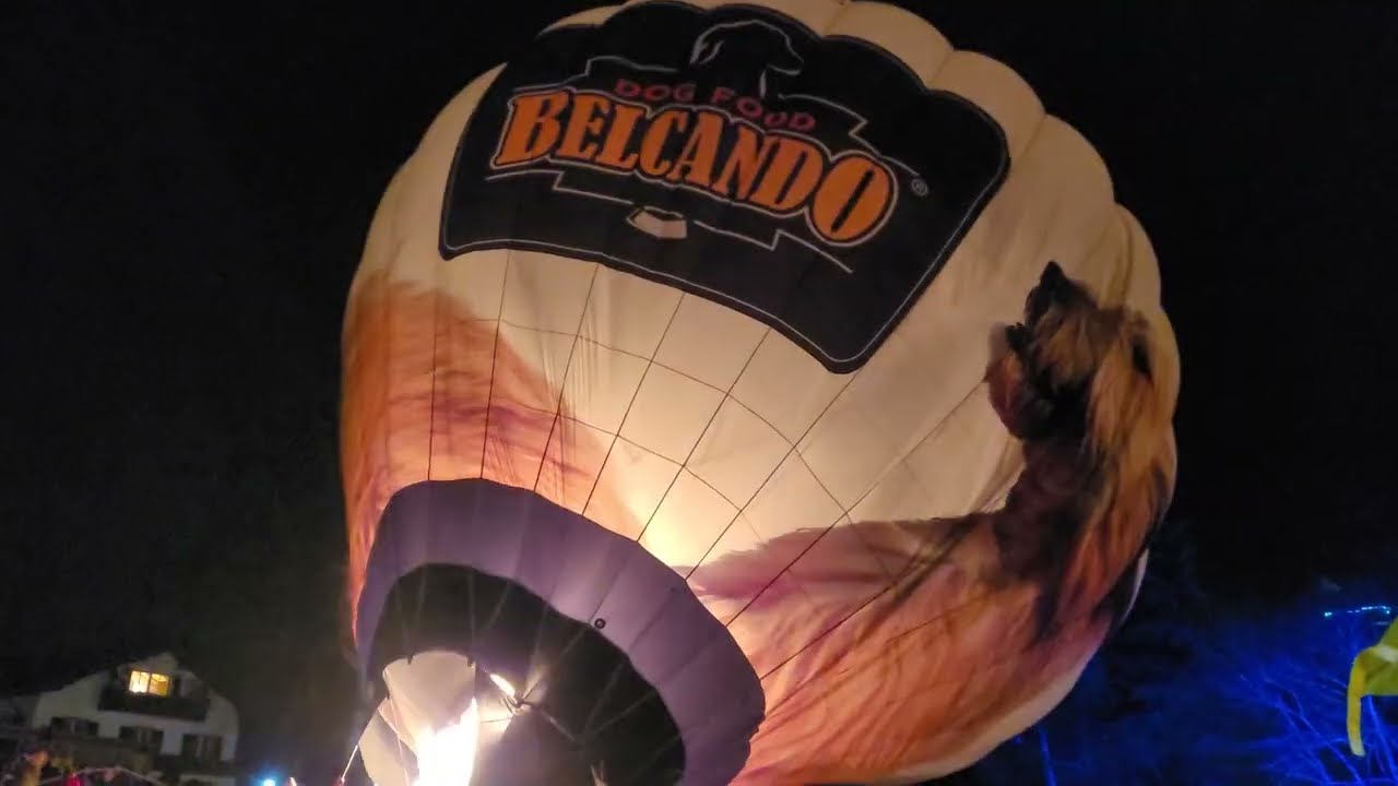 5. 25. Tegernseer Tal Montgolfiade 06.02.2026 Ballonglühen, Bad Wiessee im Regen