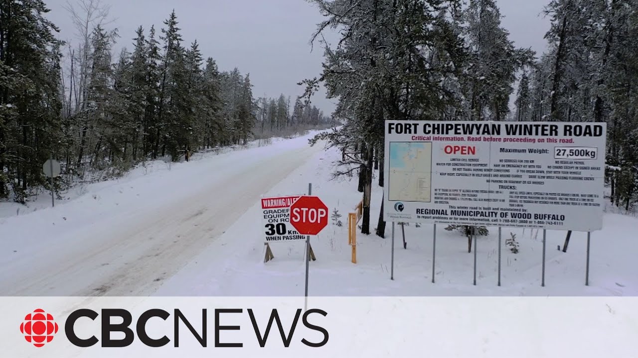 Warmer winters are shortening winter road season in northern Alberta
