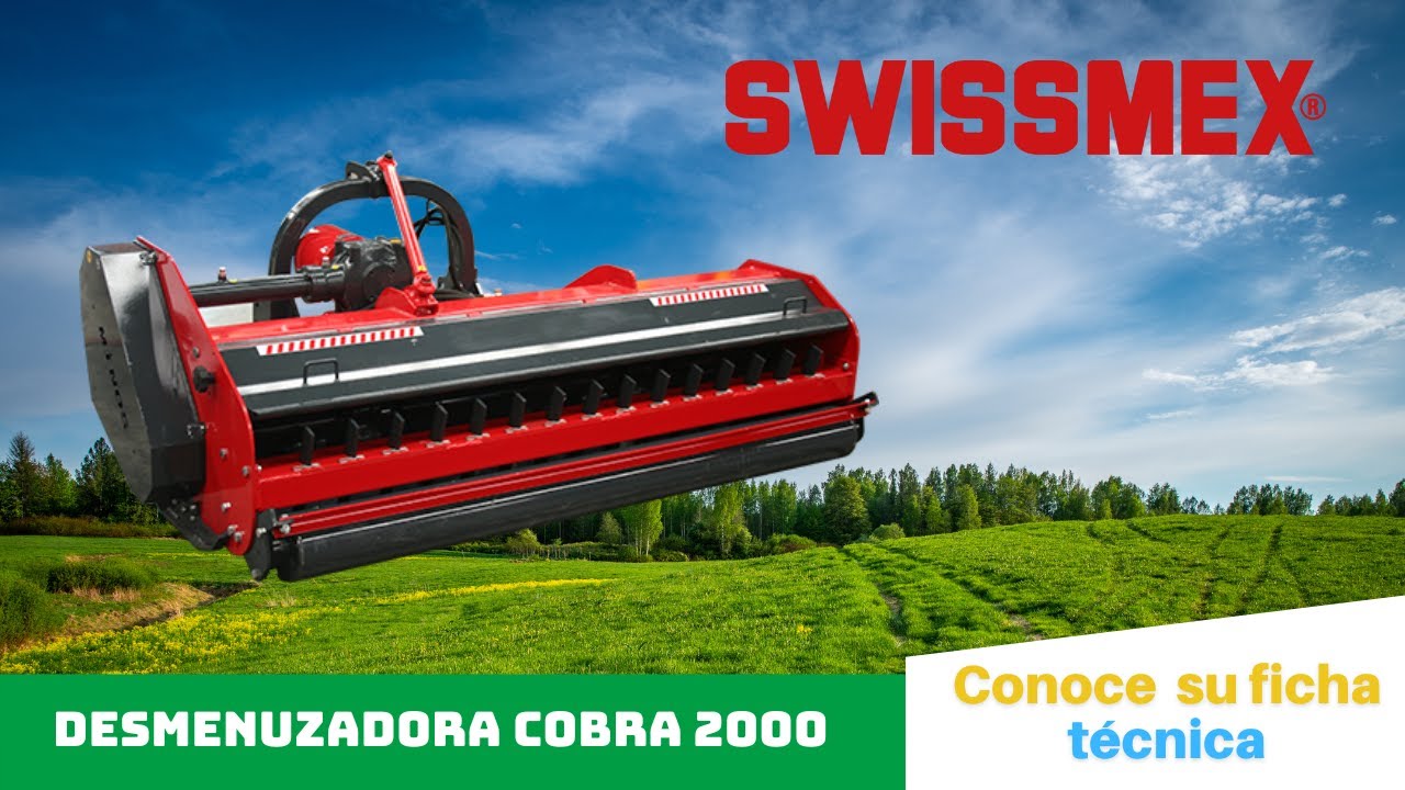 DESMENUZADORA COBRA 2000 | SWISSMEX🐍🔴