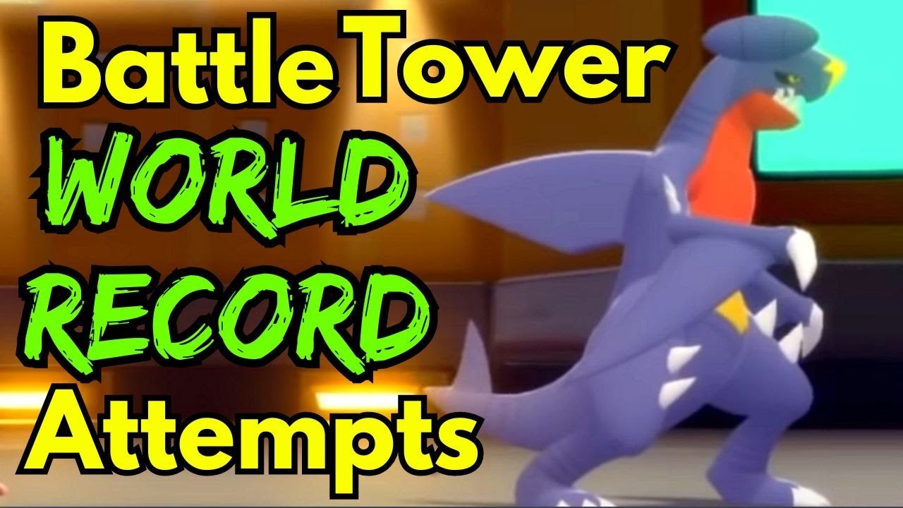 World Record Pokemon Battle Tower Run! Brilliant Diamond and Shining Pearl BDSP Competitive