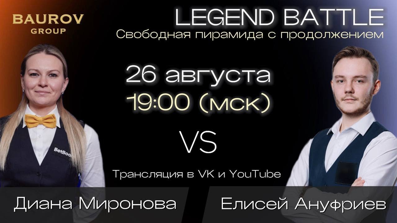 LEGEND BATTLE. Диана Миронова / Елисей Ануфриев