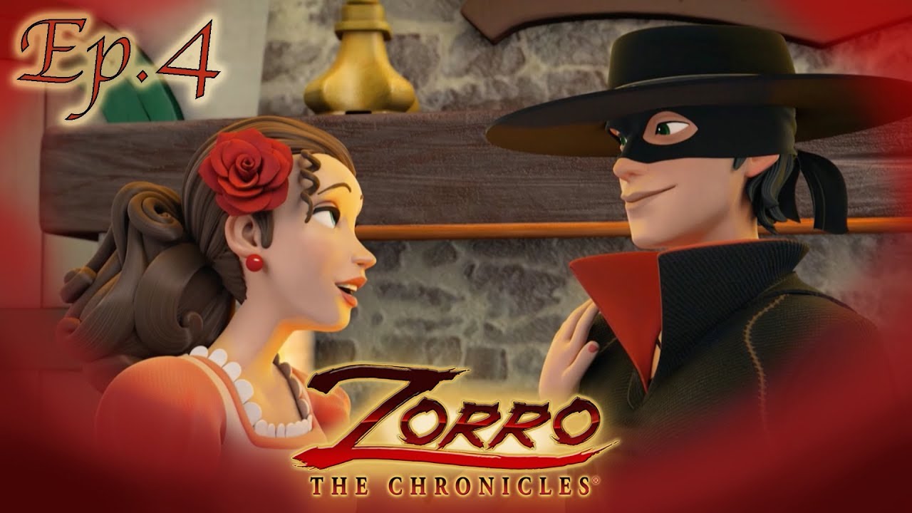 DOS CORAZONES REBELDES | Las Crónicas del Zorro Capítulo 4 | Dibujos de super héroes