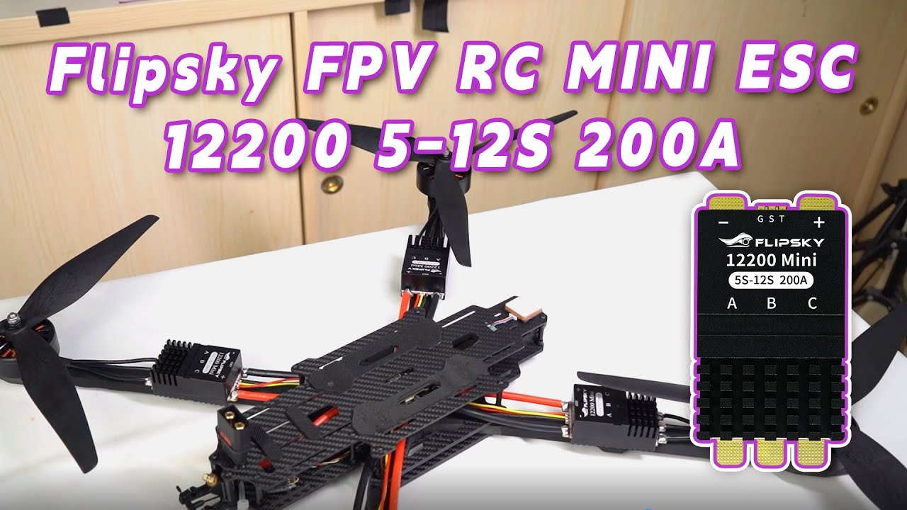 Brand New Flipsky Mini 12200 ESC 5-12S 200A