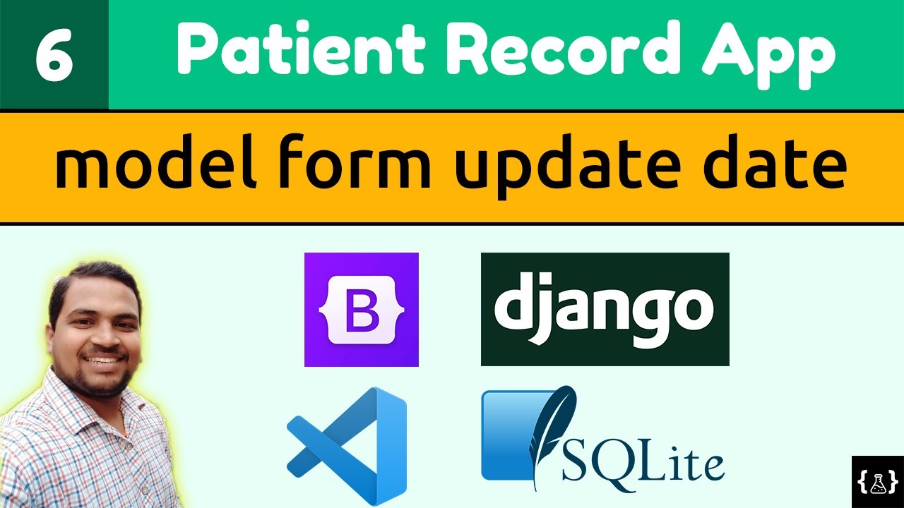 Django Tutorials | Patient Record App | Model form update data | Django 3 | Bootstrap 5