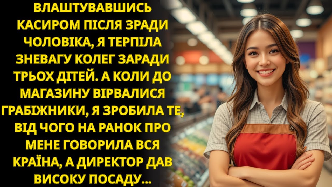 Після зради чоловіка я стала касиркою  Але коли прийшли грабіжники — про мене дізналася вся країна