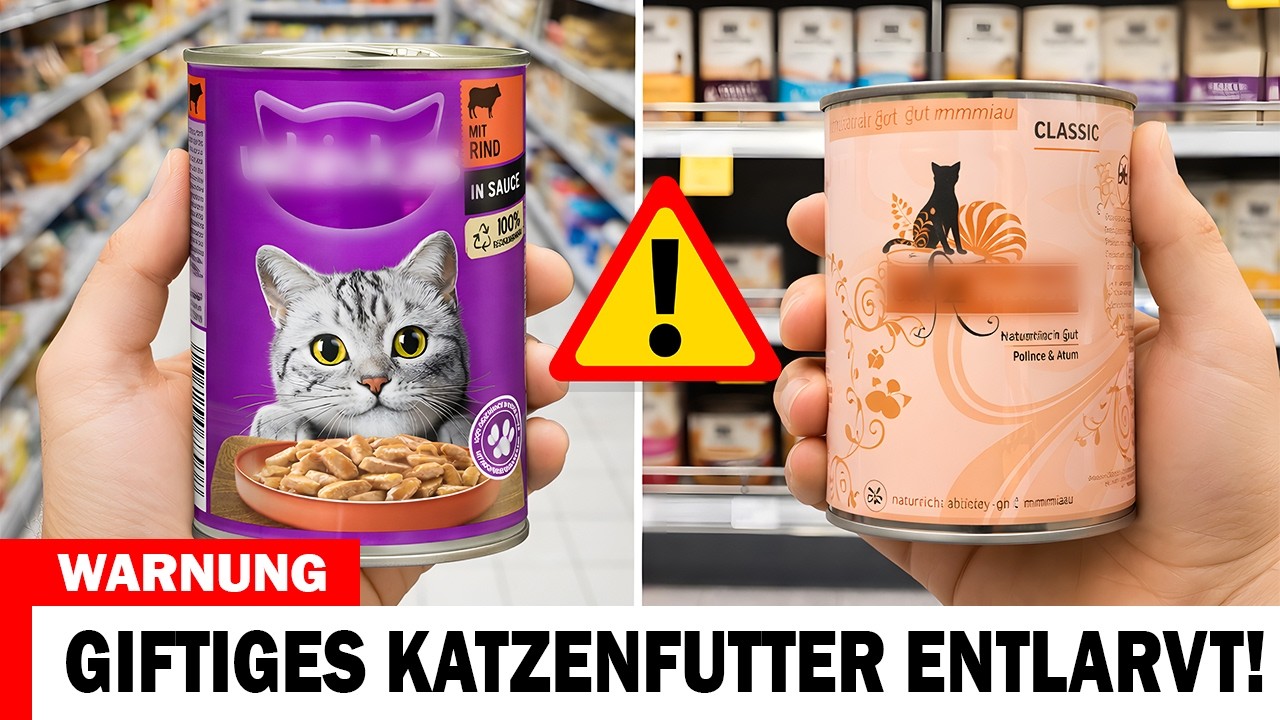 WARNUNG: 10 Nassfutter für Katzen sollten Sie UNBEDINGT meiden – 3 sind sicher