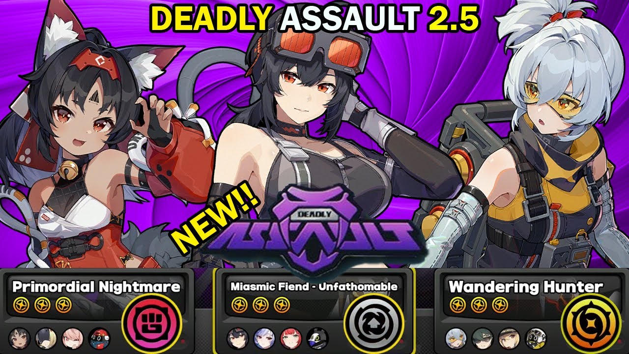 NEW Deadly Assault | Nekomata, Grace & Soldier 11! | 9 Star Clear | Zenless Zone Zero ZZZ 2.5【ゼンゼロ】