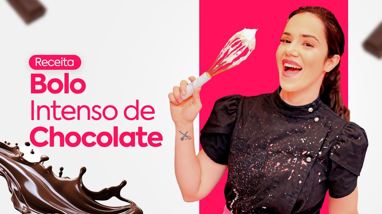 Live 6 - Receita Bolo Intenso de Chocolate  | Método Direto