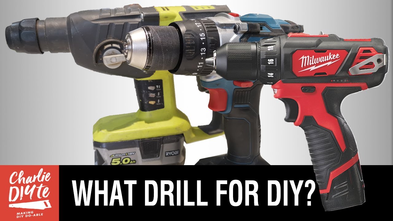The Difference between Combi, Drill Driver, Impact and SDS Drills