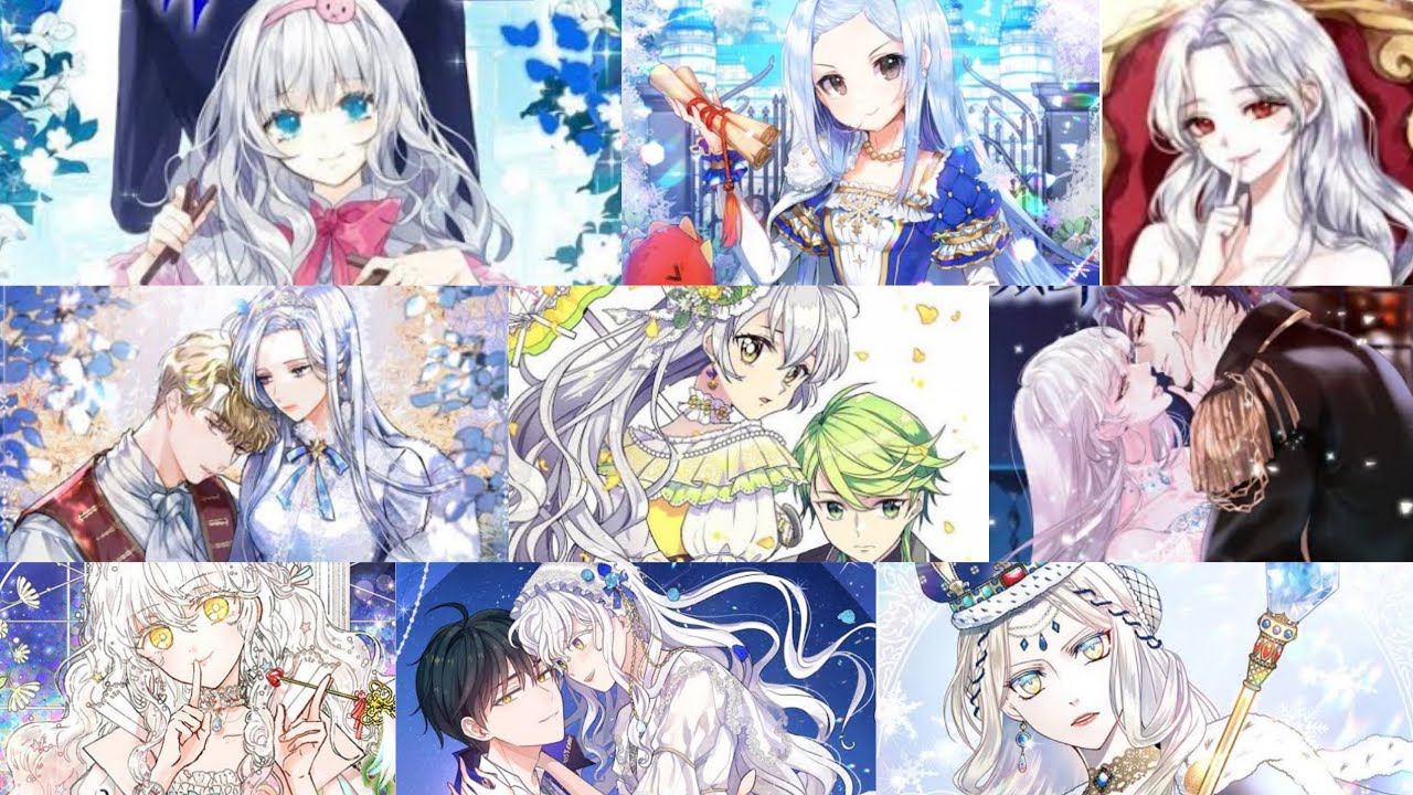 Popular manhwa recommendations of 2021 with white/silver haired female leads (PART 4)