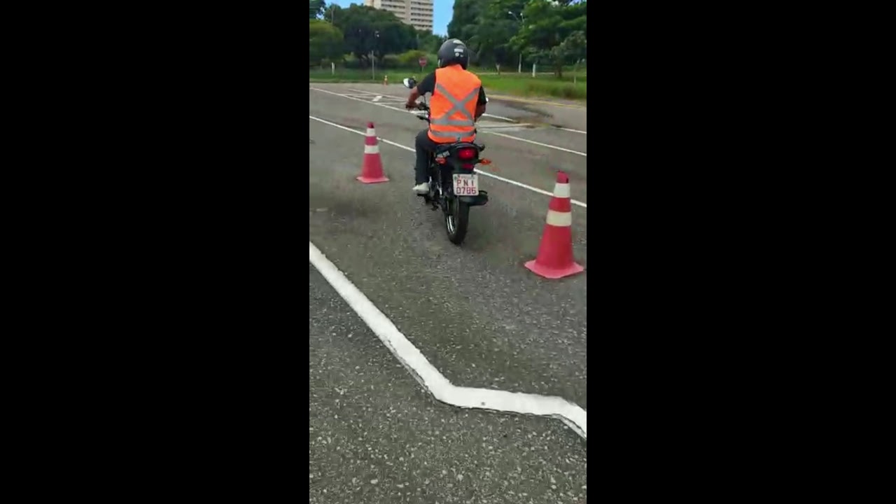 DETRAN- FORTALEZA Exame prático de moto