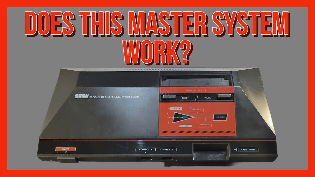 Repairing and Refurbishing a Master System