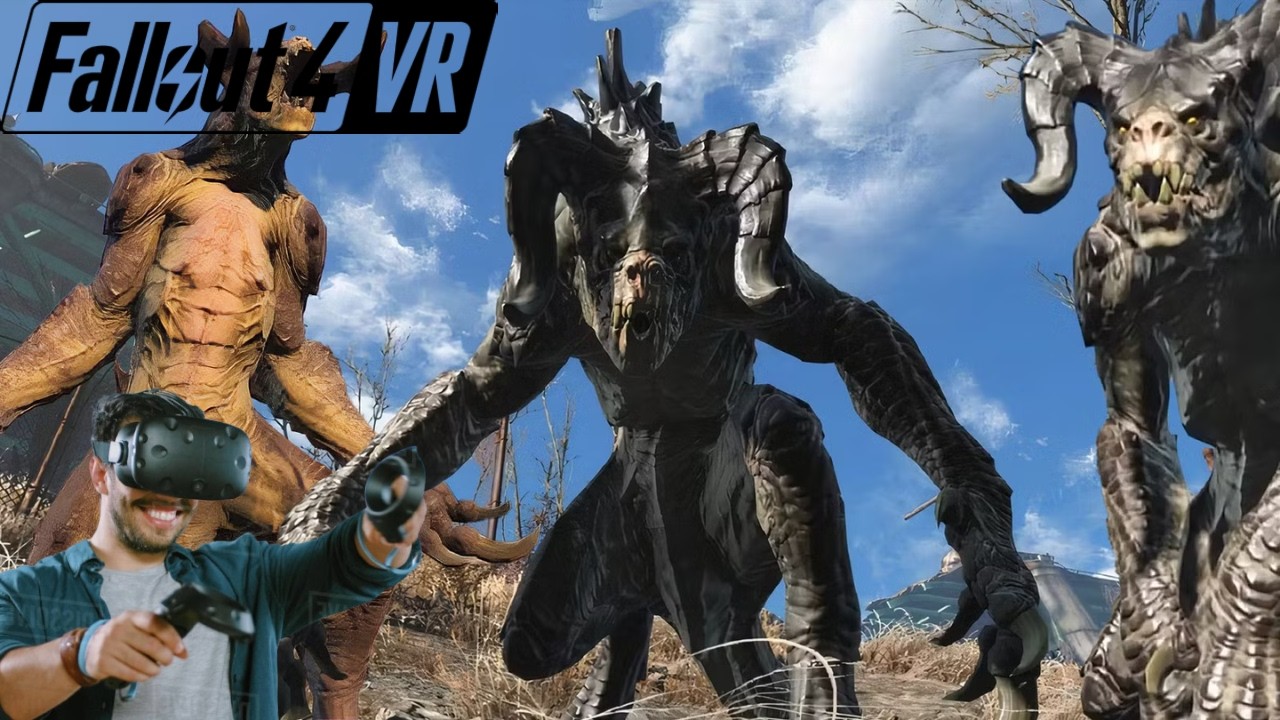The Most STRESSFUL Mission in Fallout 4 VR (The Relay)
