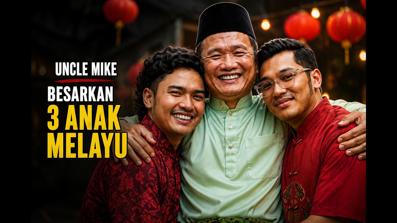 Uncle Mike: Lelaki Cina Yang Jaga 3 Anak Melayu Sejak Kecil – Ramai Tak Percaya Ini Kisah Benar