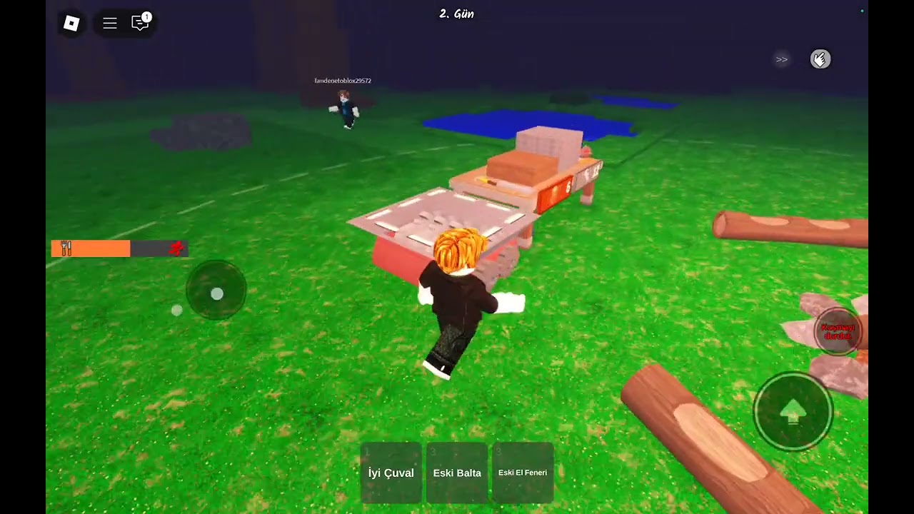 Roblox ormanda 100 gün hayatta kalma 2