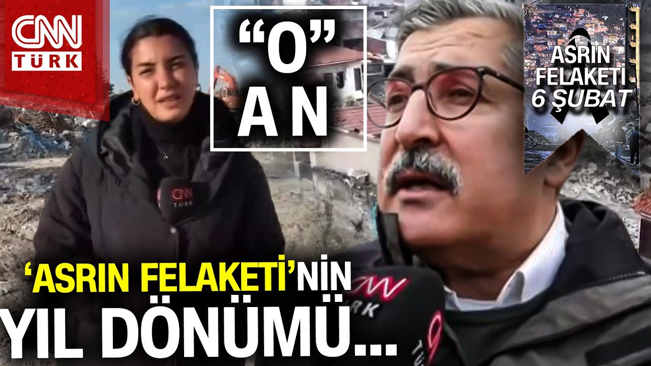 Büyük Depremden 1 Sene Sonra Hatay! CNN Türk Ekipleri Hatay'ın Kalbinde... #Haber