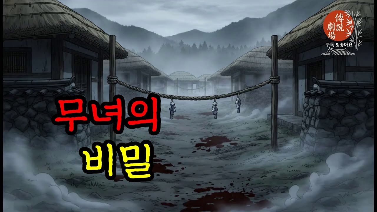 무녀의 비밀 무녀는 대체 무슨 비밀을 가지고 있을까요?, 괴담, 공포, 미스테리
