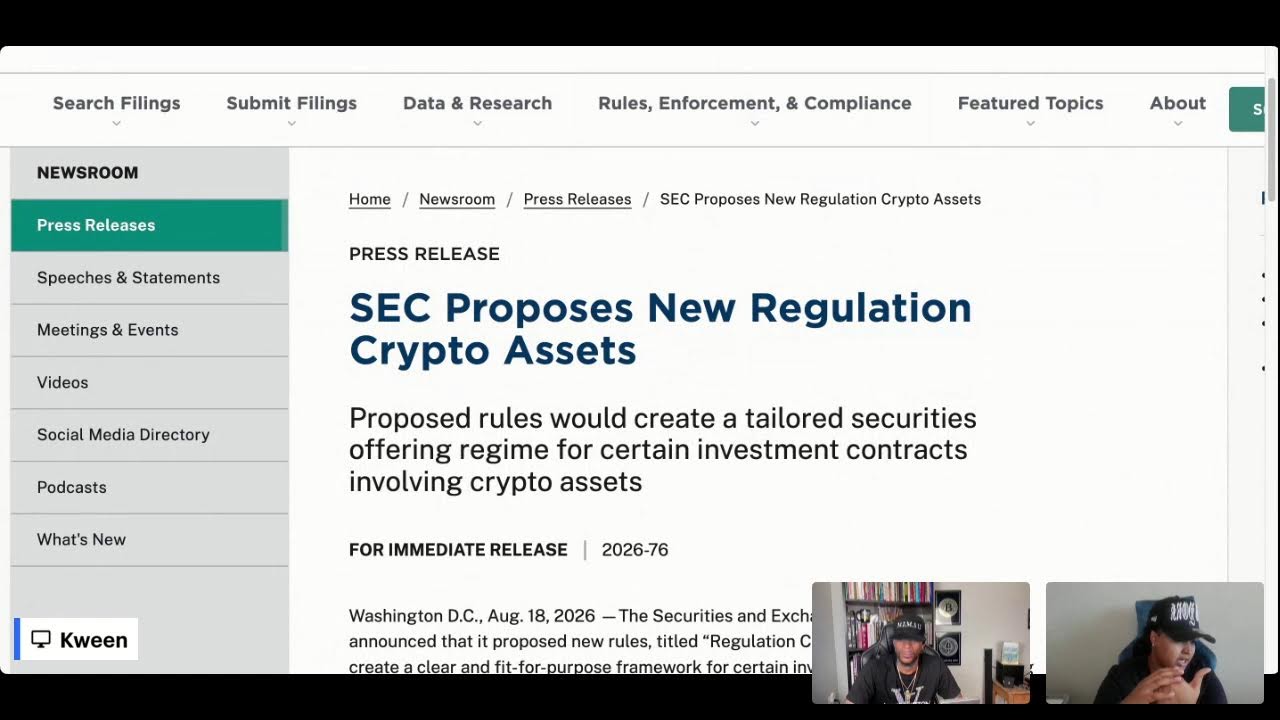 THE SEC RELEASED PROPOSED CRYPTO REGULATIONS