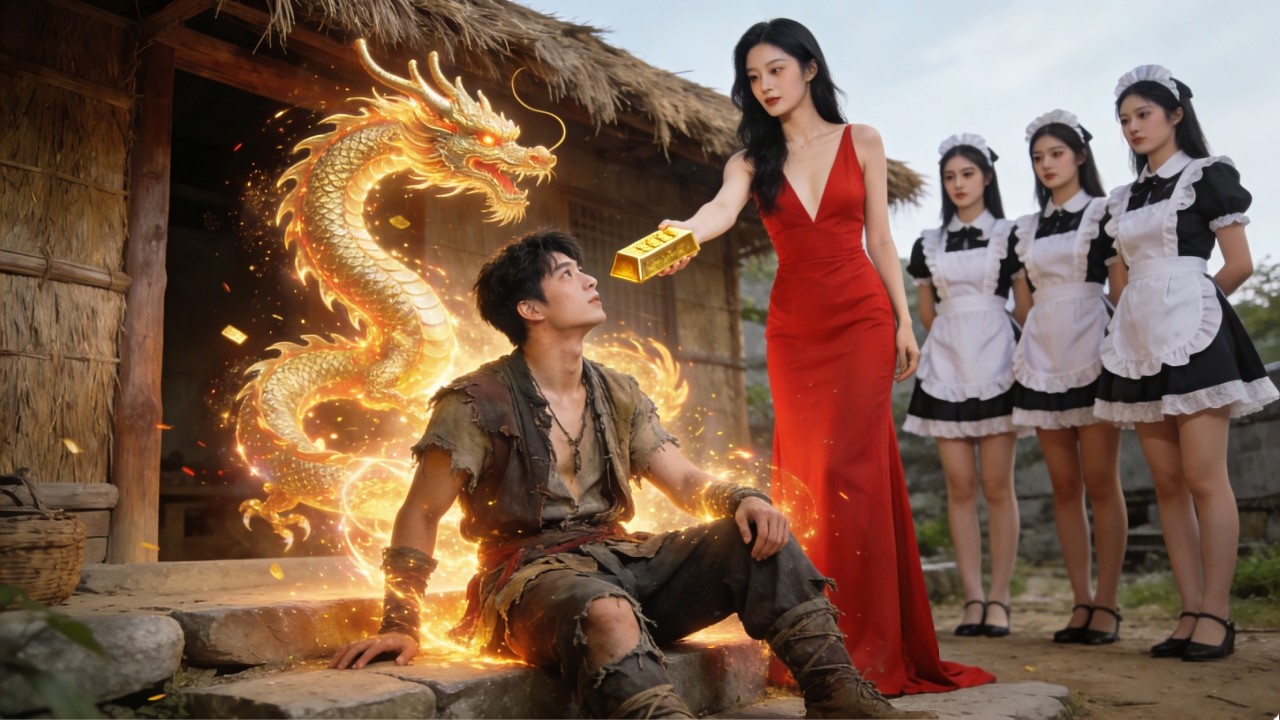 Mendigo ridiculizado despierta dragón divino. Cura a todos, enriquece a hermosas mujeres,