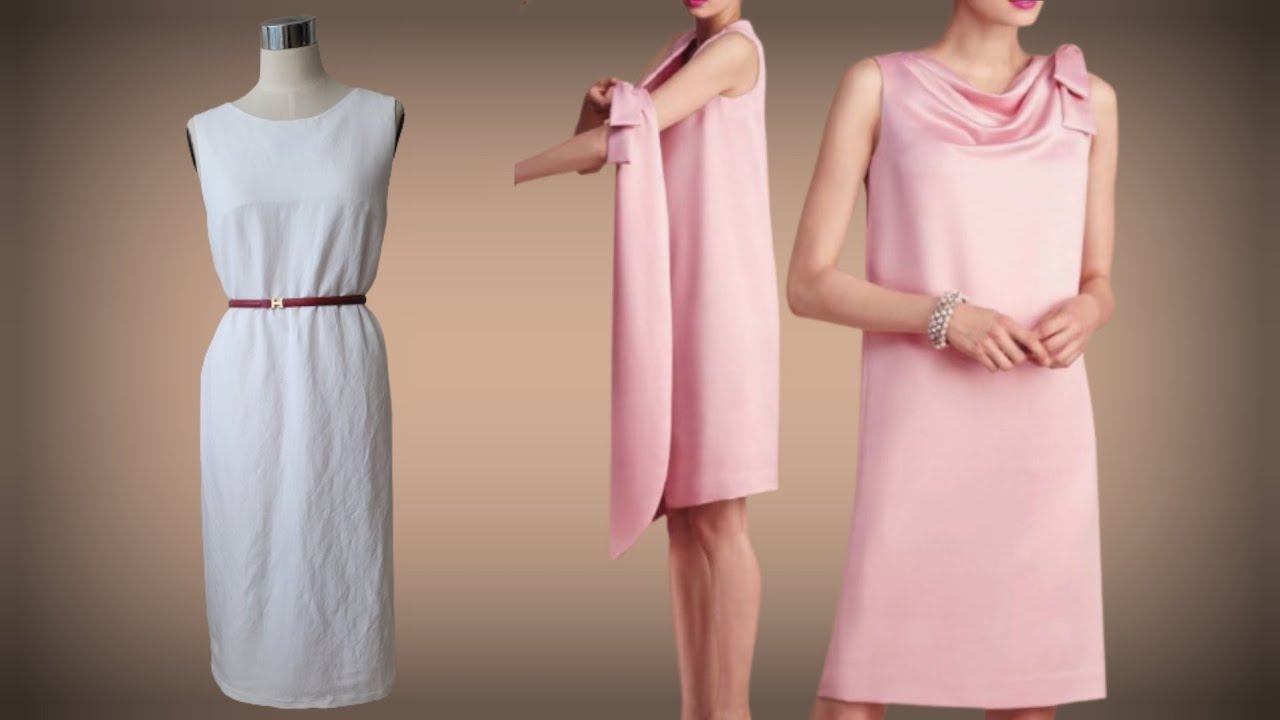 우아하고 단아한 원피스 만들기 Creating an elegant and elegant dress