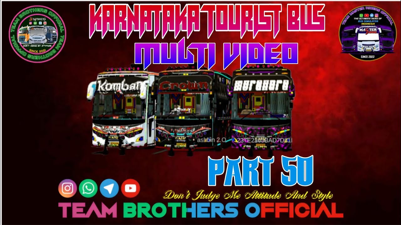 KARNATAKA TOURIST BUS  PART 50 MULTI VIDEO