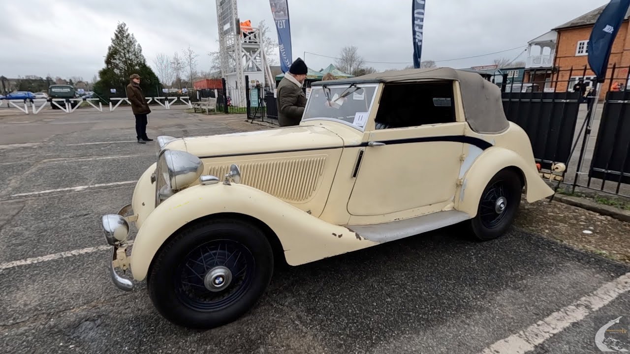 Dee Searle and her 1935 Frazer Nash BMW 315
