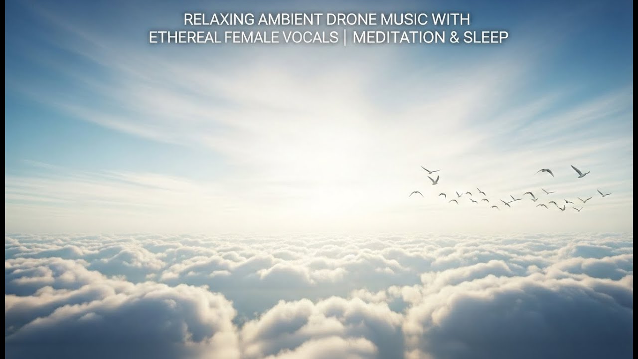 Relaxing Ambient Drone Music with Ethereal Female Vocals | Meditation & Sleep