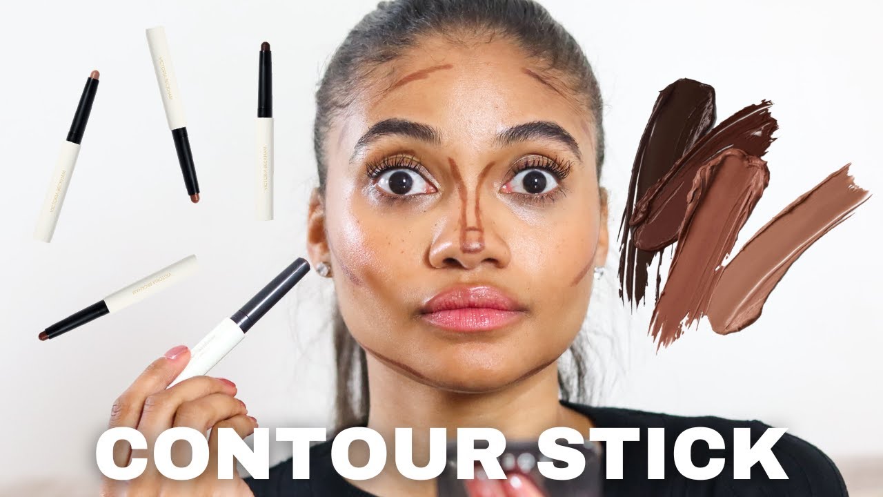 VICTORIA BECKHAM BEAUTY CONTOUR STICK | Try-on and review of the new Victoria Beckham Beauty Contour