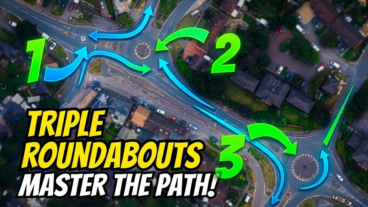 Driving Lessons in Banbury: Navigating Warwick Road's Triple Roundabouts
