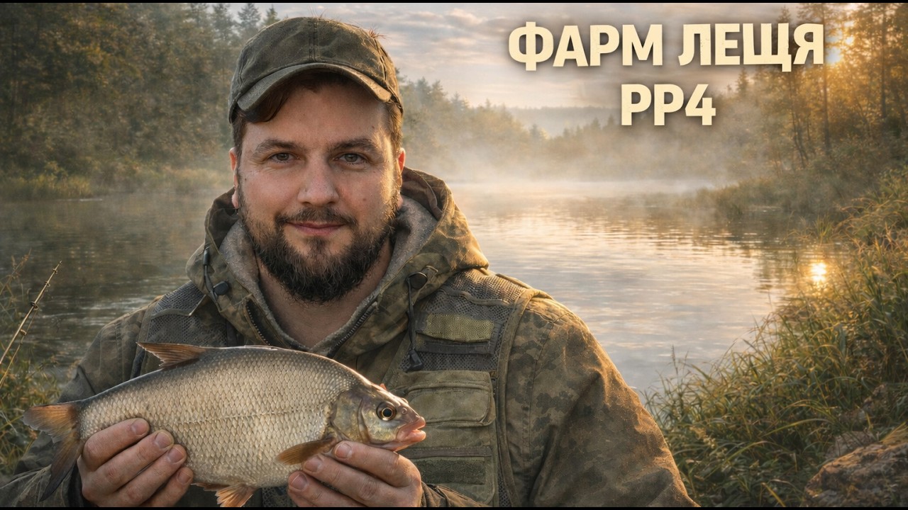 Лещ на Комарином за 2 часа - вот это фарм!