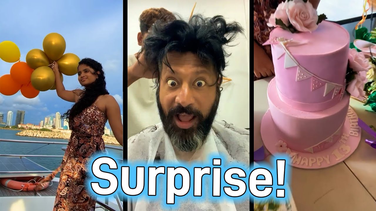 මගේ ලොකු දුවගේ උපන්දිනයට surprise කරන්න මම ලංකාවට පිටත් වුණා…