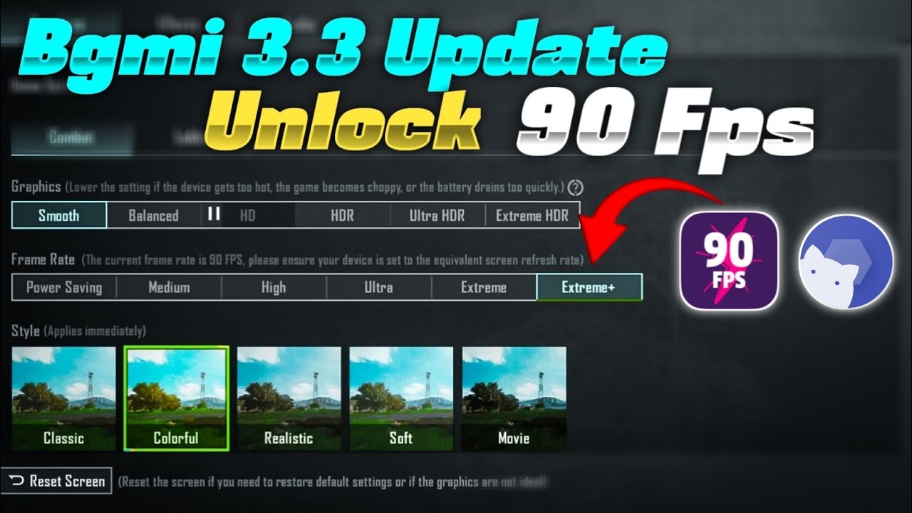 ENABLE 60 FPS & 90 FPS In 3.3 UPDATE IN Any Device Permanently 🔥| 100% Working Trick 🔥 | BGMI /PUBG