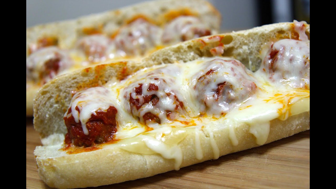 Meatball Parmesan Sandwich - Cooked by Julie Episode 223