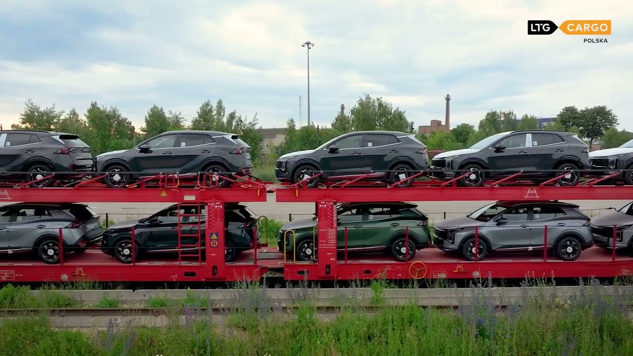 LTG Cargo Polska | LTG Cargo Polska przetransportowało prawie 230 nowych pojazdów KIA