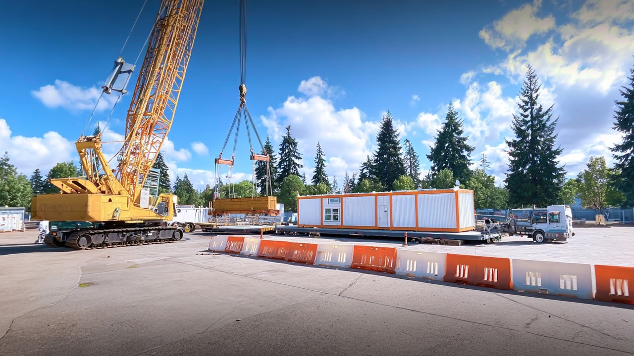 Modular Hotel Construction in 3D | Four Points by Sheraton | 3D Process Animation