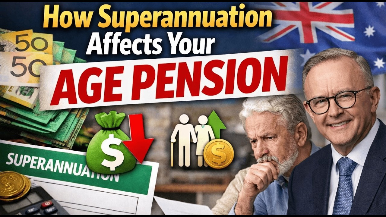 How Superannuation Affects Your Age Pension in Australia 2026 | Centrelink Super Rules Explained