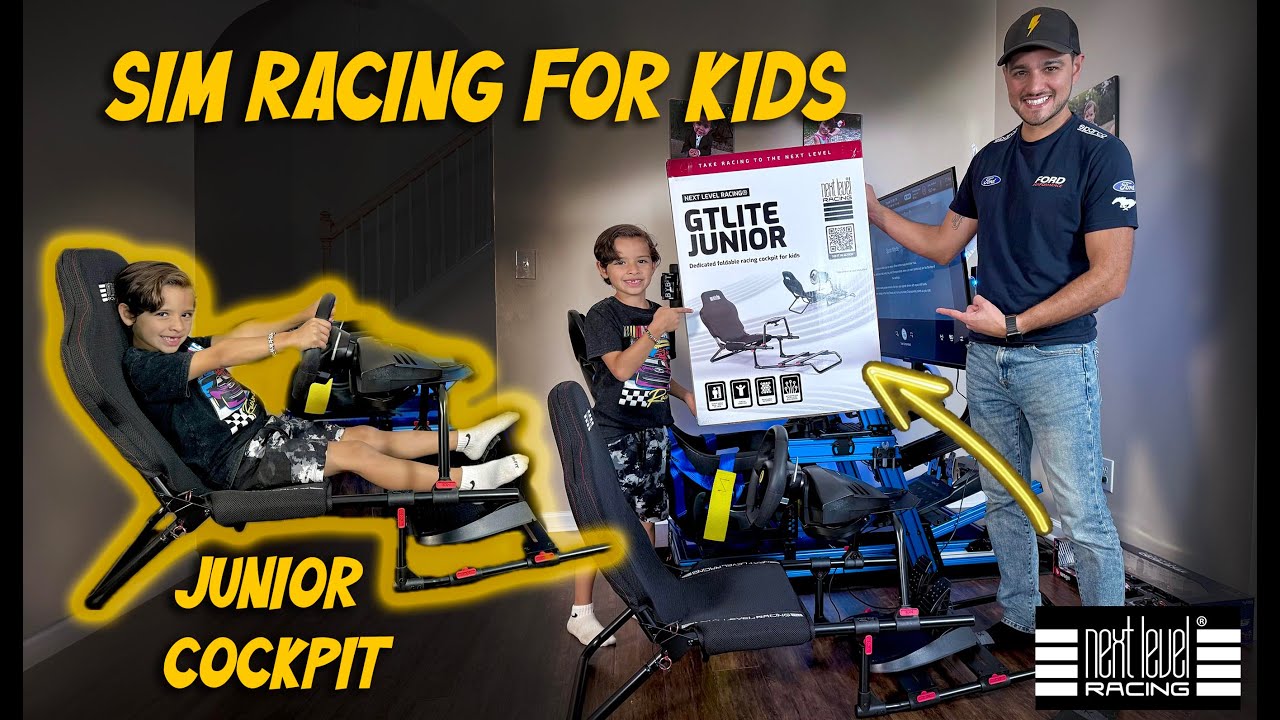 Sim racing for kids! GTLite Junior from Next Level Racing