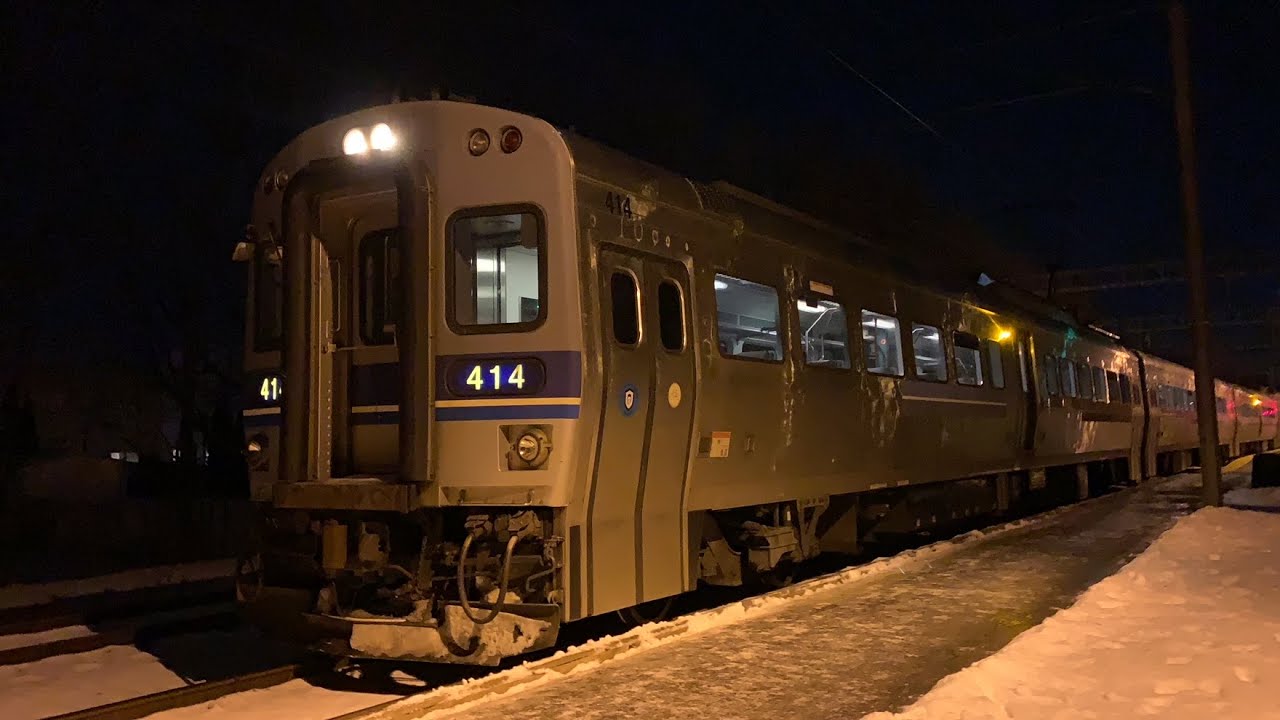 EXO 6 DEUX-MONTAGNES COMMUTER TRAIN LAST TRIP EVER