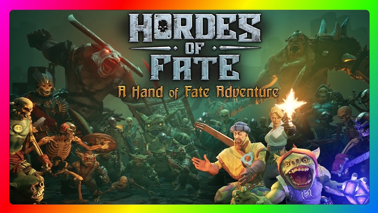 Let's Try: Hordes of Fate demo - a #deckbuiling action #roguelite with a your deck vs the dealers
