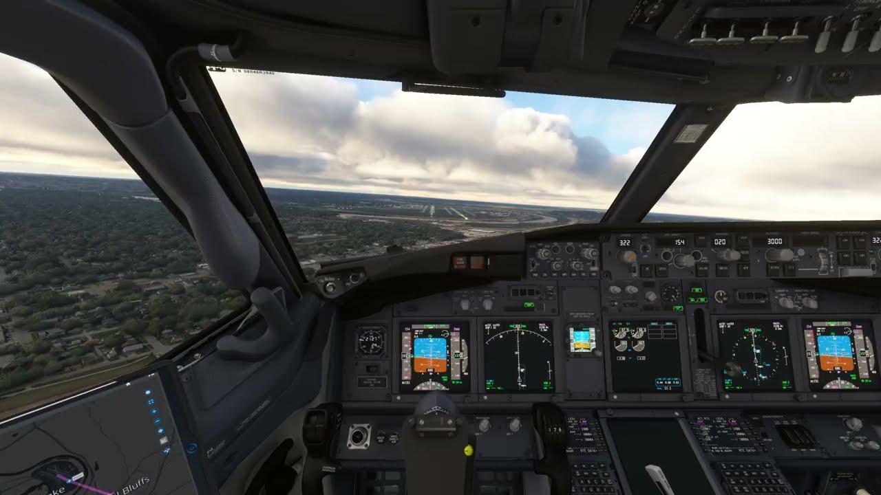 MSFS2020 Landing into Omaha