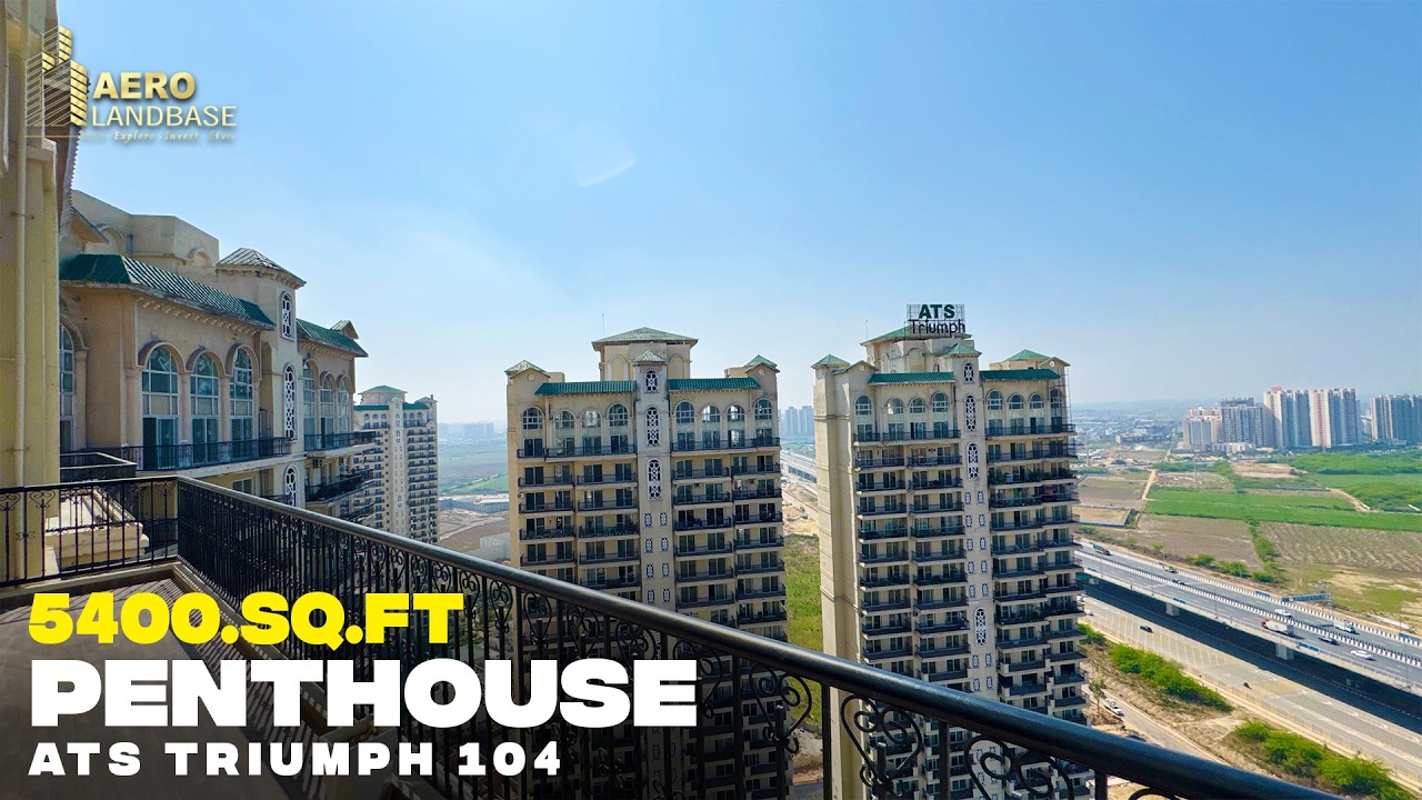 5400.Sq.Ft Penthouse for Sale in Ats Triumph 104 Dwarka Expressway | Aero Landbase #penthouse
