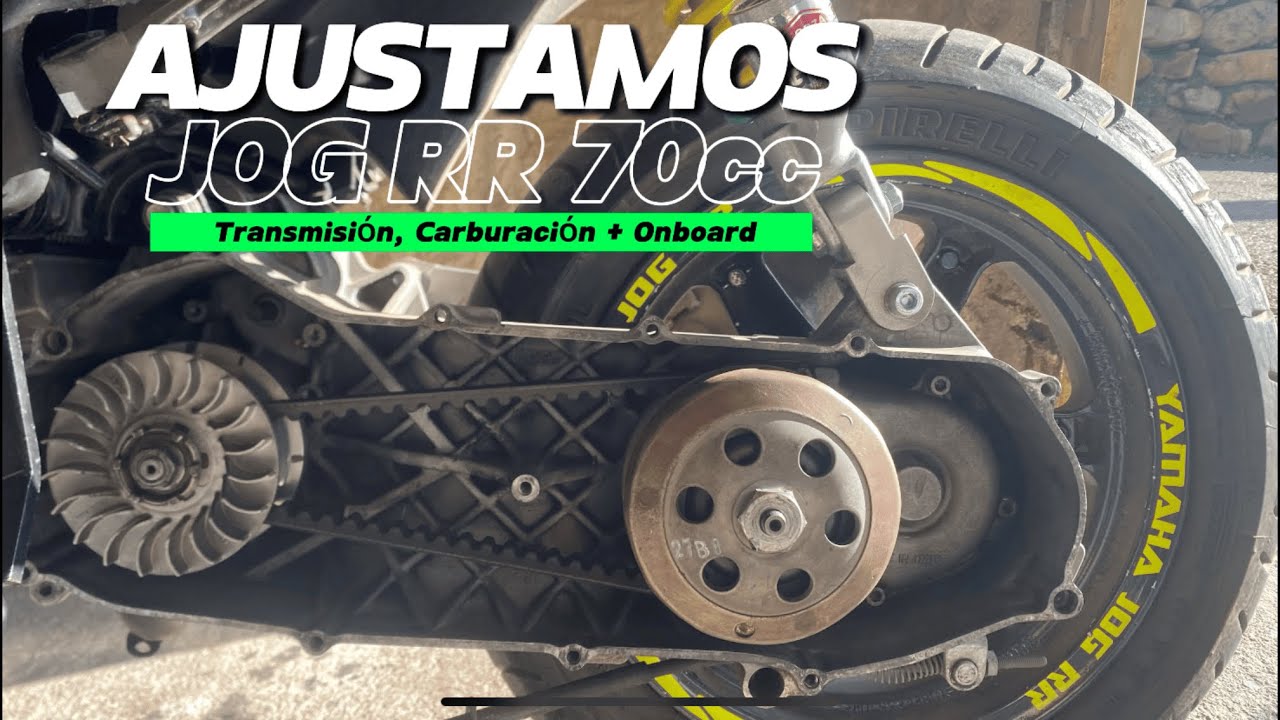 Ajuste transmisión y admisión de la Jog RR + Onboard!! | LOLETEE17