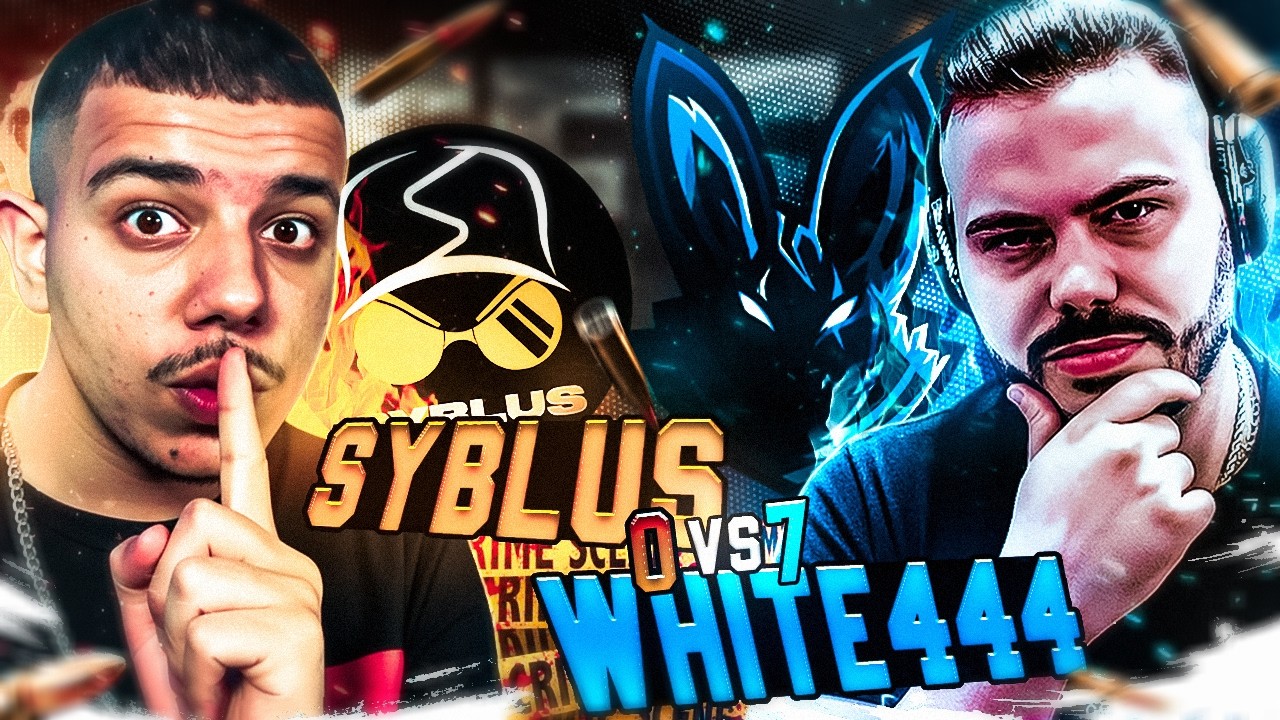 أنهى مسيرته في البث المباشر!😱WHITE vs SYBLUS