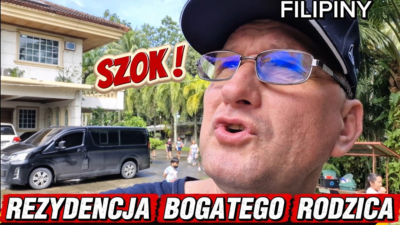 BARDZO ZAMOZNA REZYDENCJA  FILIPINSKIEJ RODZINY.  Daniel zostal tancerzem, jestem dumny i wzruszony!