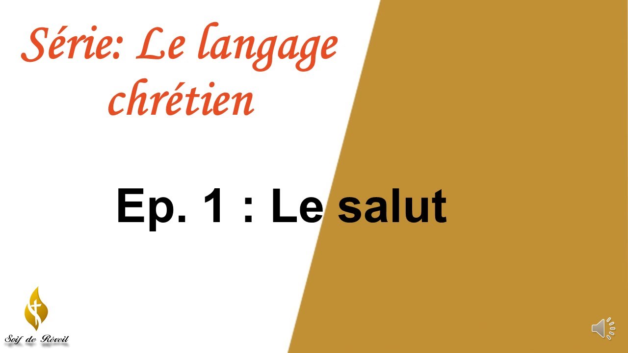 Langage chrétien, Ep. 1 : le Salut, péché originel, mort, effusion de sang, vie éternelle