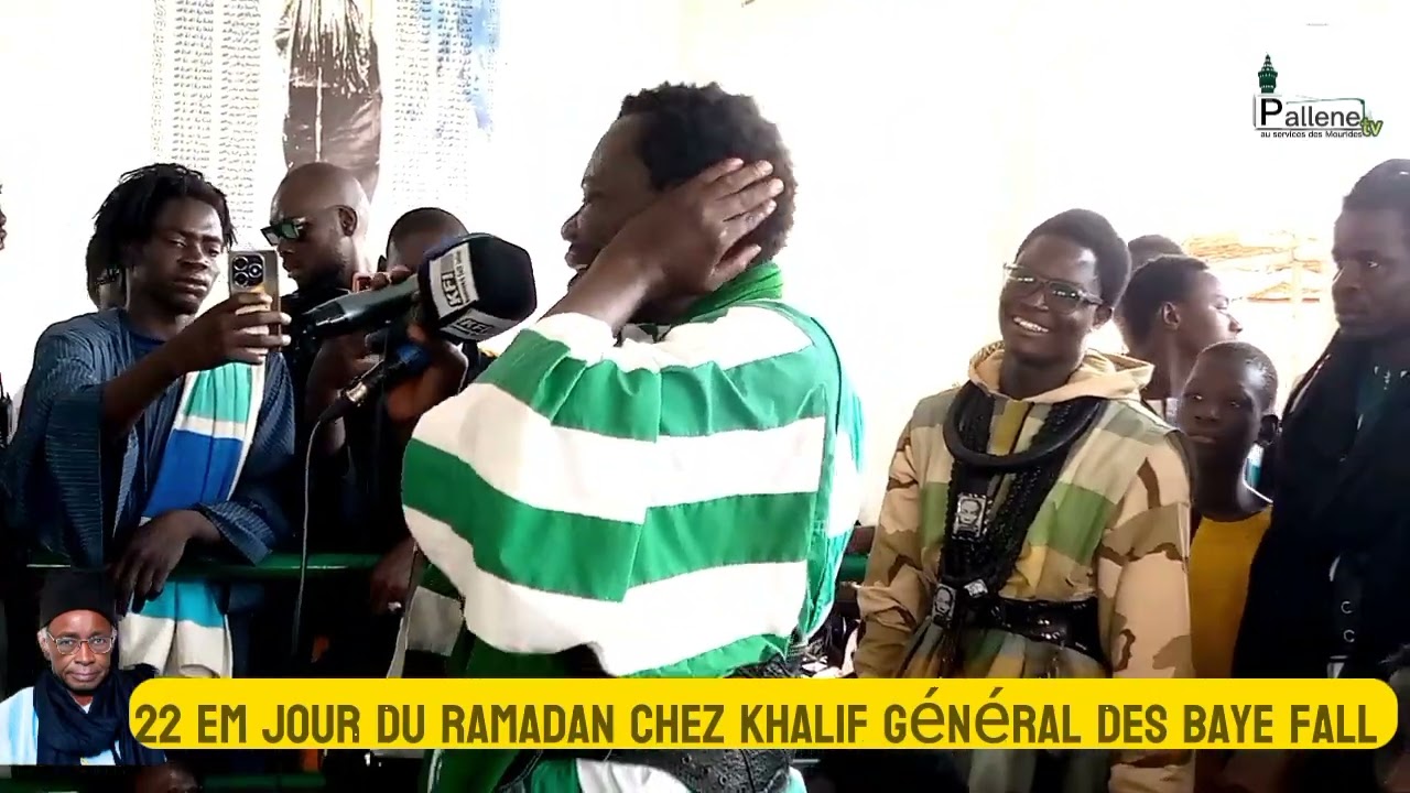 22 em jour du ramadan chez khalif général des Baye fall