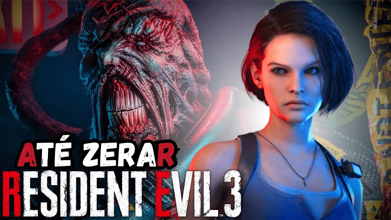 🔴 RESIDENT EVIL 3 REMAKE  AT&Eacute; ZERAR NO INTENSO🎮 #livestream #residentevil #games