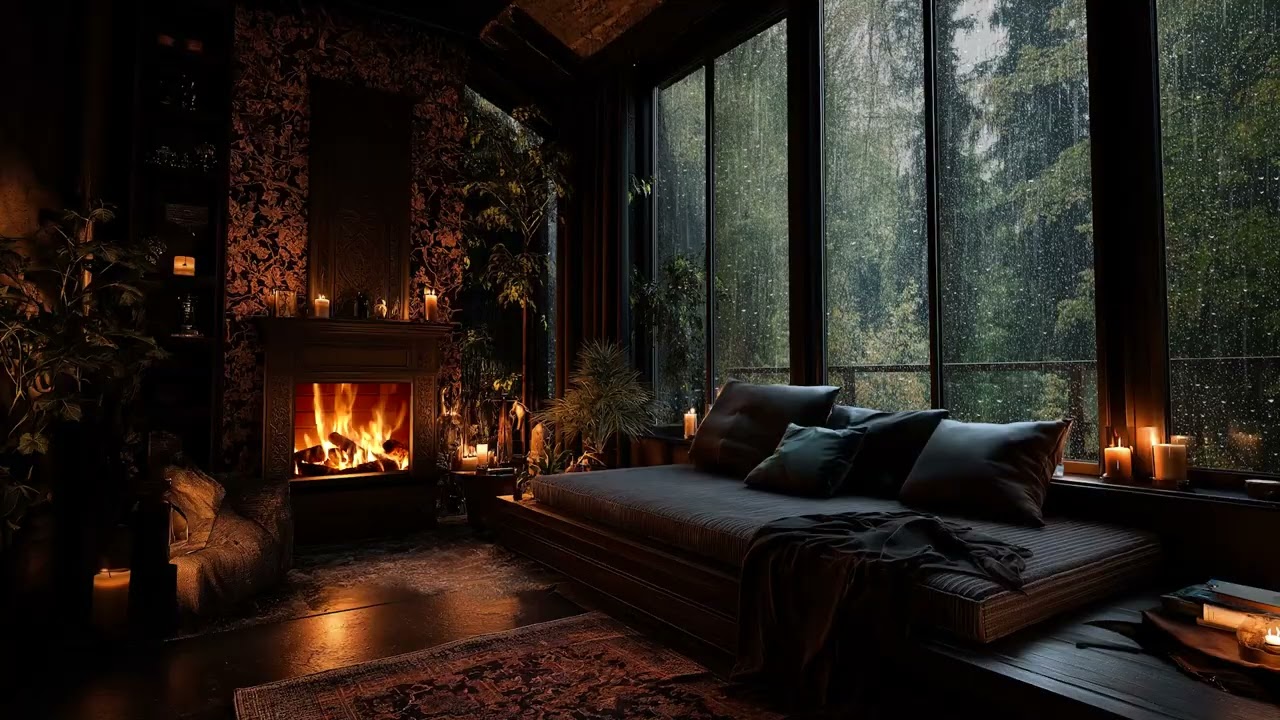 Forest Rain Sleep Aid (3H) 🌧️ Deep Sleep & Insomnia Relief