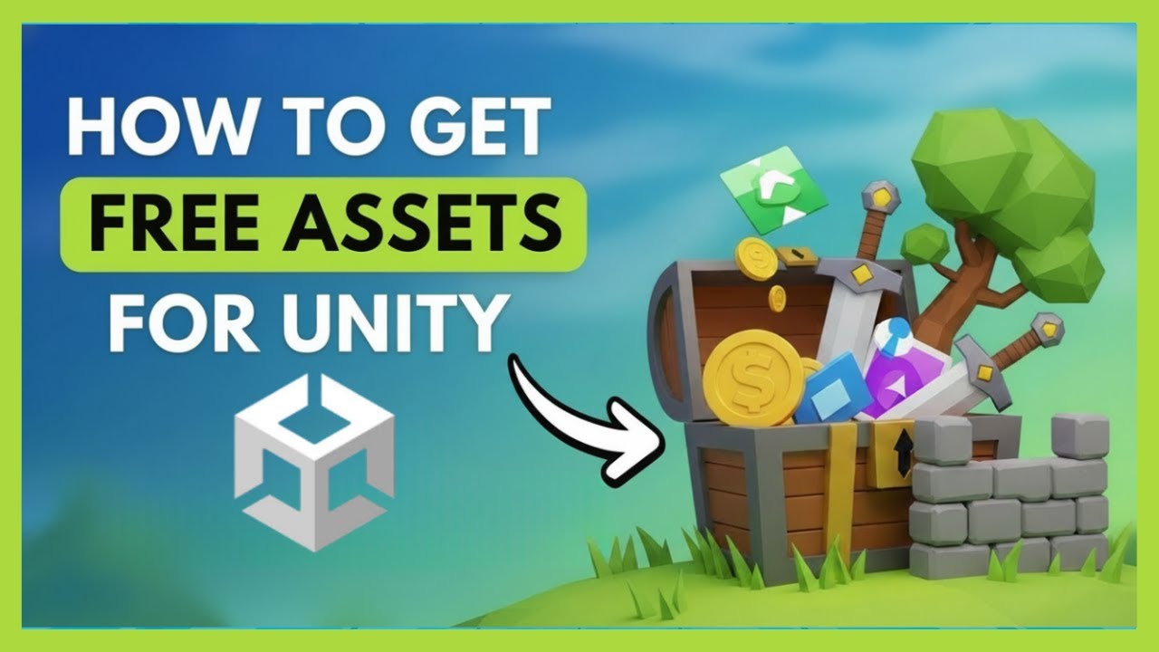 How to get FREE assets for Unity 2026